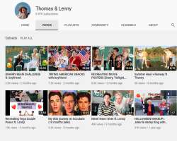 In late 2012, he launched his duo YouTube channel Thomas & Lenny along with his Partner.